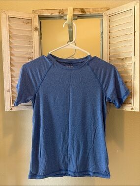 Kids Short Sleeve Active Tee - Blue